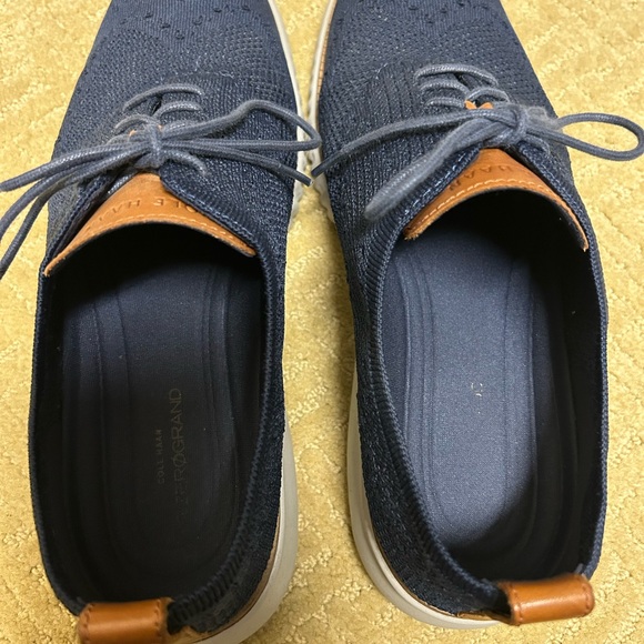 Cole Haan Men\'s Marine Blue Oxfords main image 5
